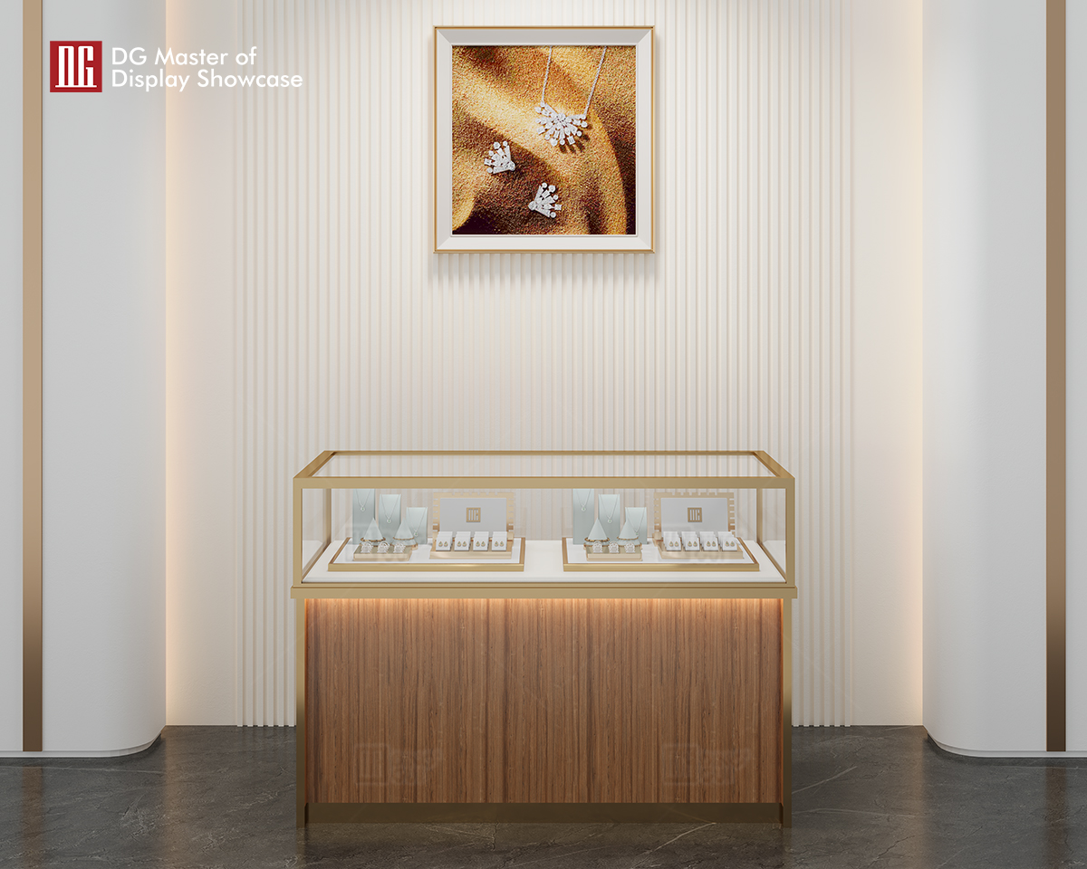 DG Showcase High End Luxury Jewelry Watch Display Cabinet Custom Showcase Service 9