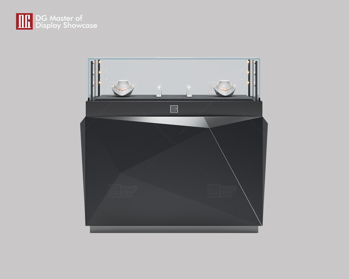 DG Showcase New Design Black Jewelry Watch Display Cabinet From China Manufacturer 6