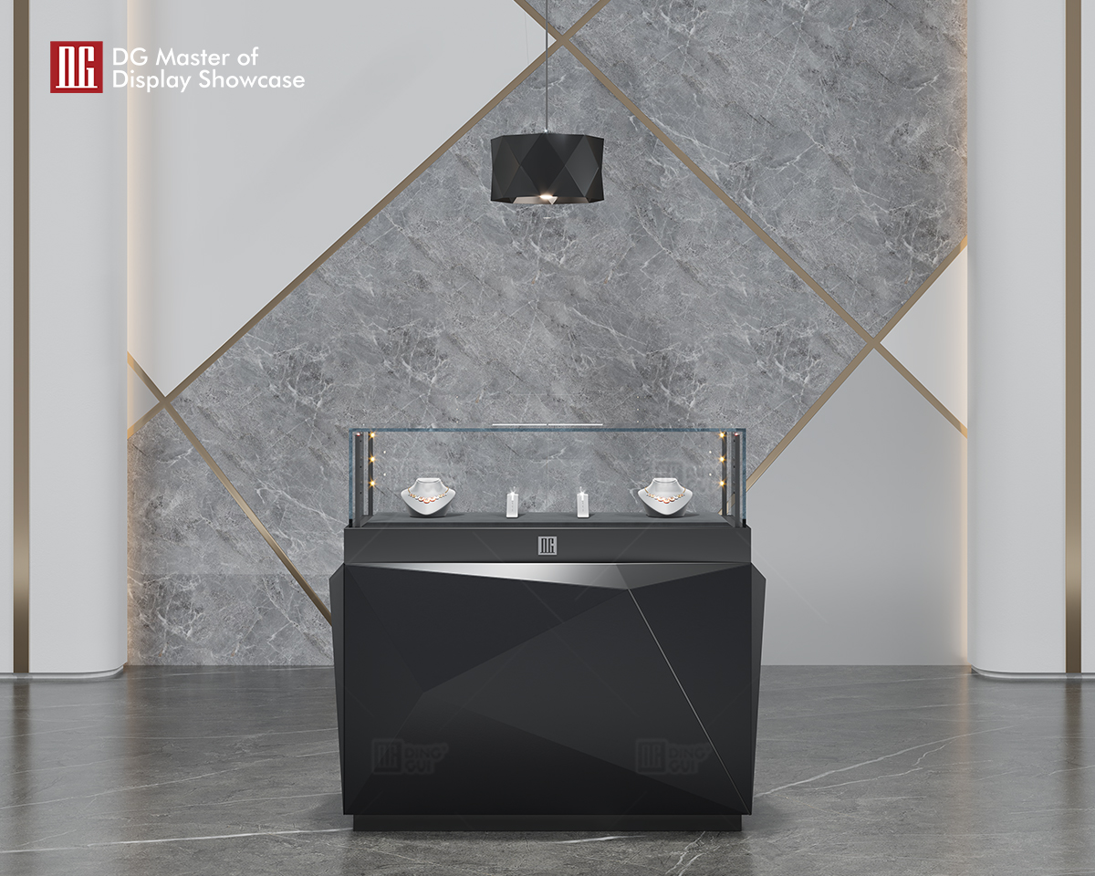 DG Showcase New Design Black Jewelry Watch Display Cabinet From China Manufacturer 10