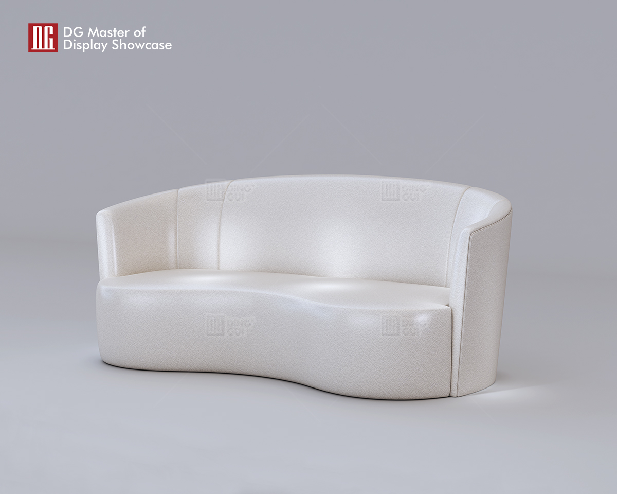 DG Showcase High End White Sofa Luxury Shop Furniture 9