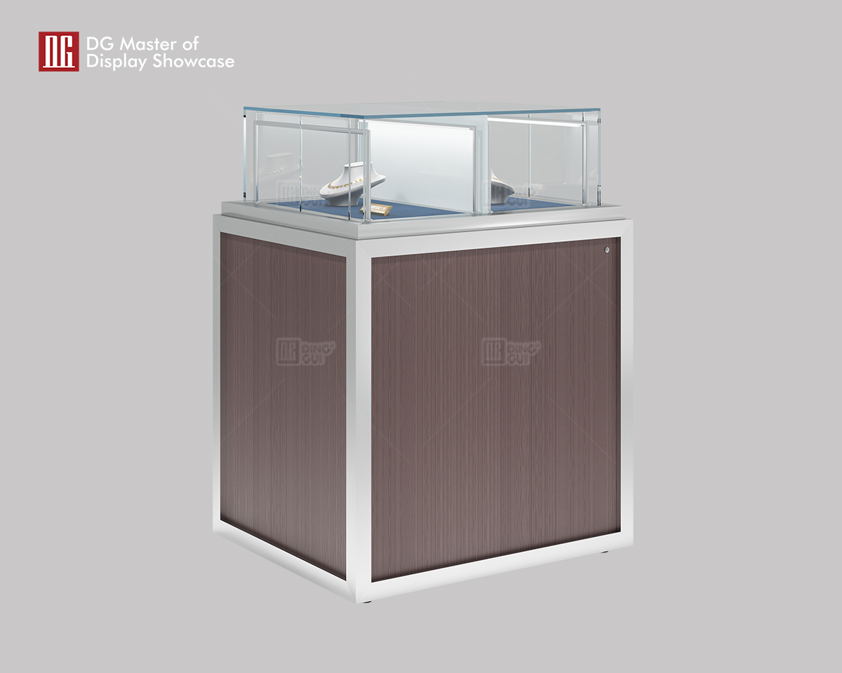 DG Showcase High End Luxury Jewelry Watch Display Cabinet Custom Intelligent Anti-theft Showcase Innovative Design 7
