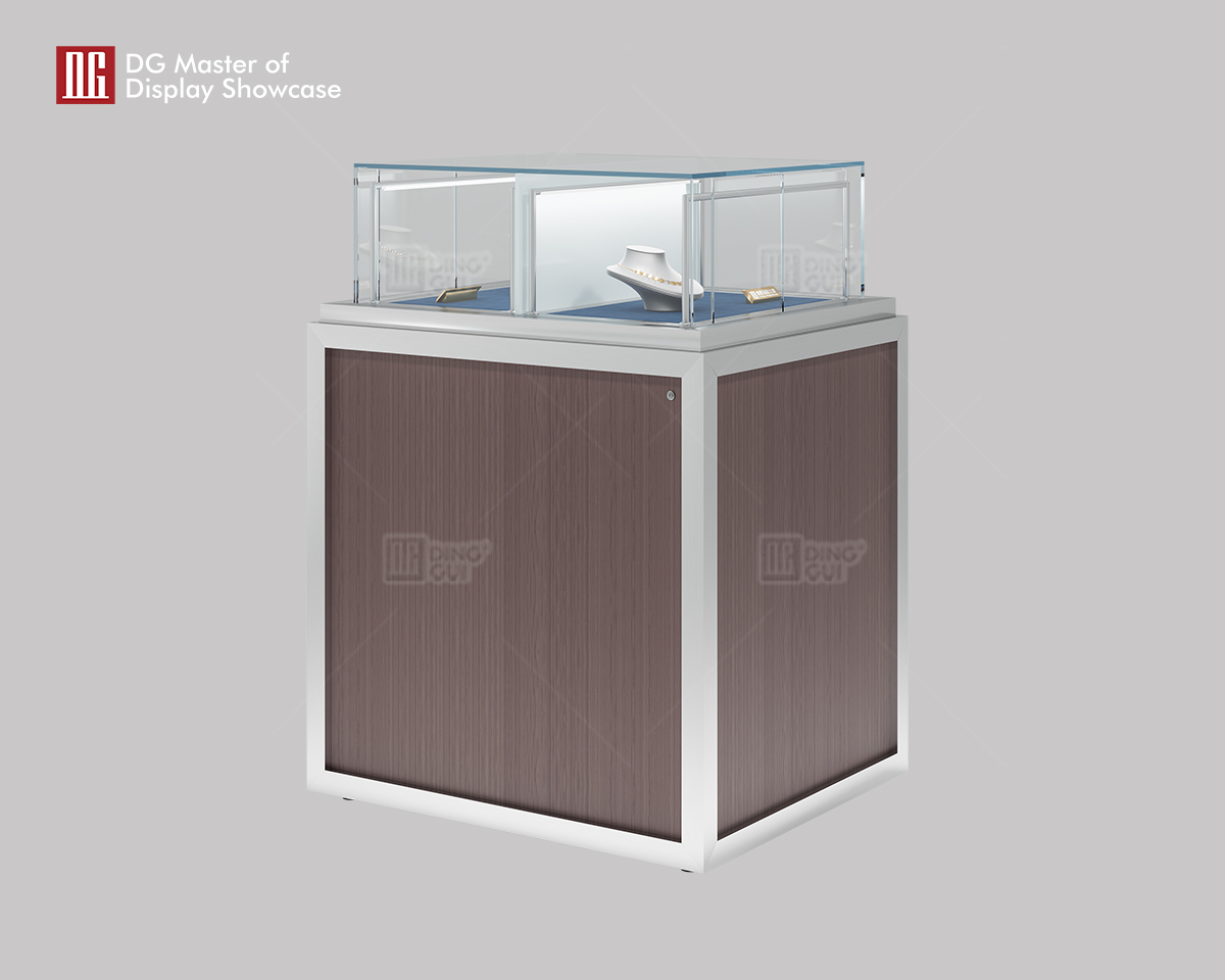 DG Showcase High End Luxury Jewelry Watch Display Cabinet Custom Intelligent Anti-theft Showcase Innovative Design 8