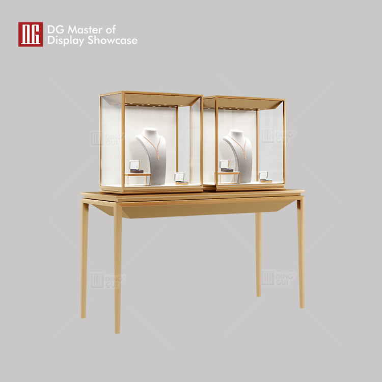 Bepoke upright glass display cabinet wholesale | DG Display Showcase 6