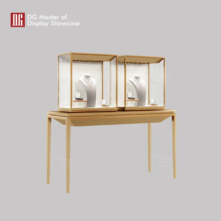 Bepoke upright glass display cabinet wholesale | DG Display Showcase 2