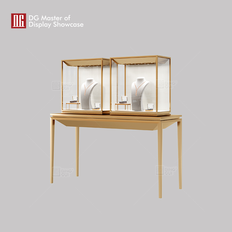 Bepoke upright glass display cabinet wholesale | DG Display Showcase 8