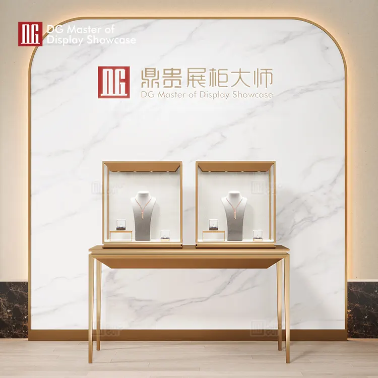 Bepoke upright glass display cabinet wholesale | DG Display Showcase 5