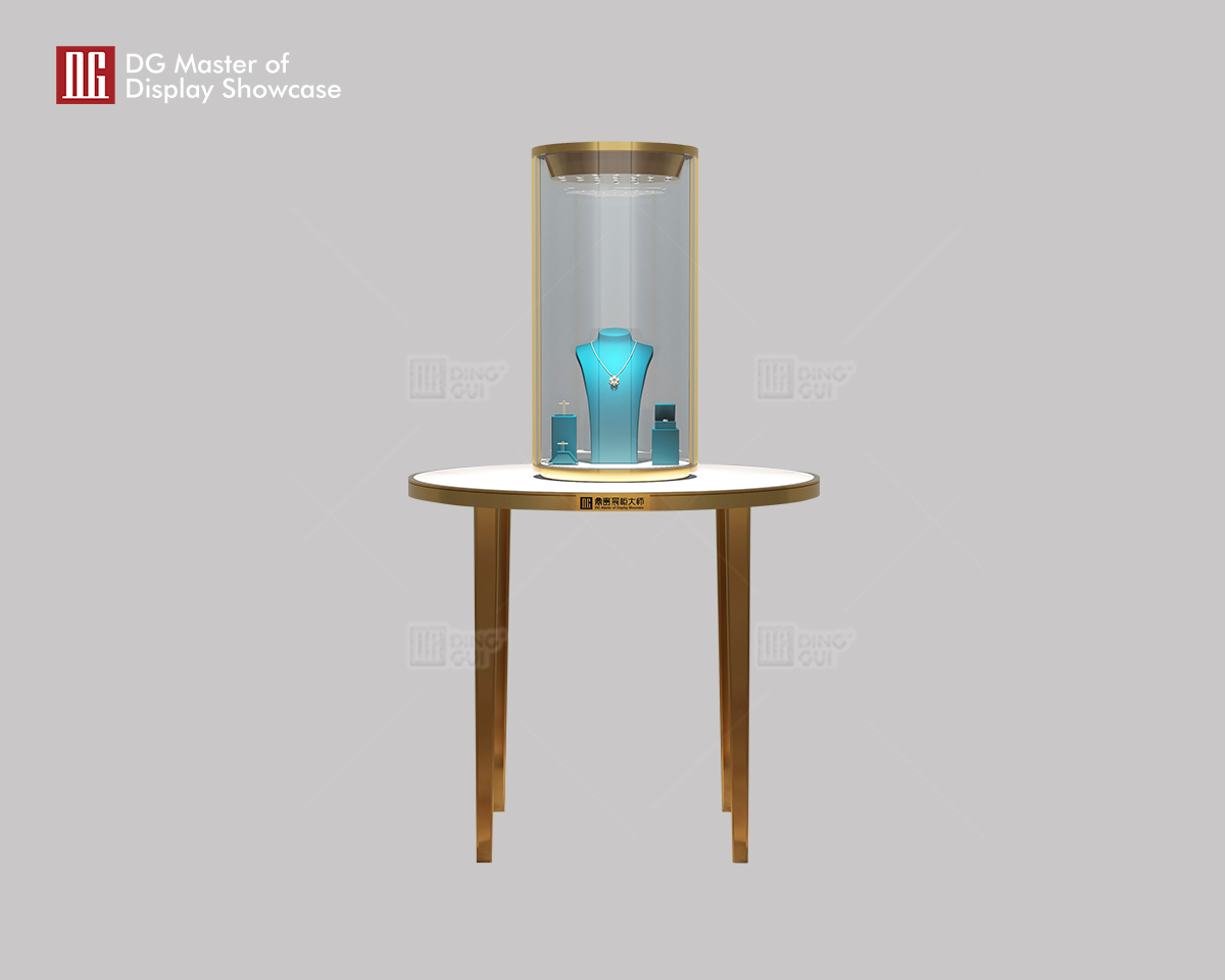 DG Showcase Boutique Smykker Ur Showcase Brugerdefineret Skab Design 6