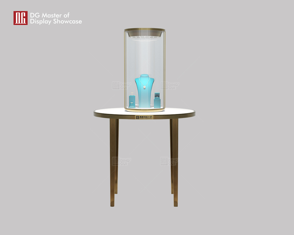 DG Showcase Boutique Smykker Ur Showcase Brugerdefineret Skab Design 8