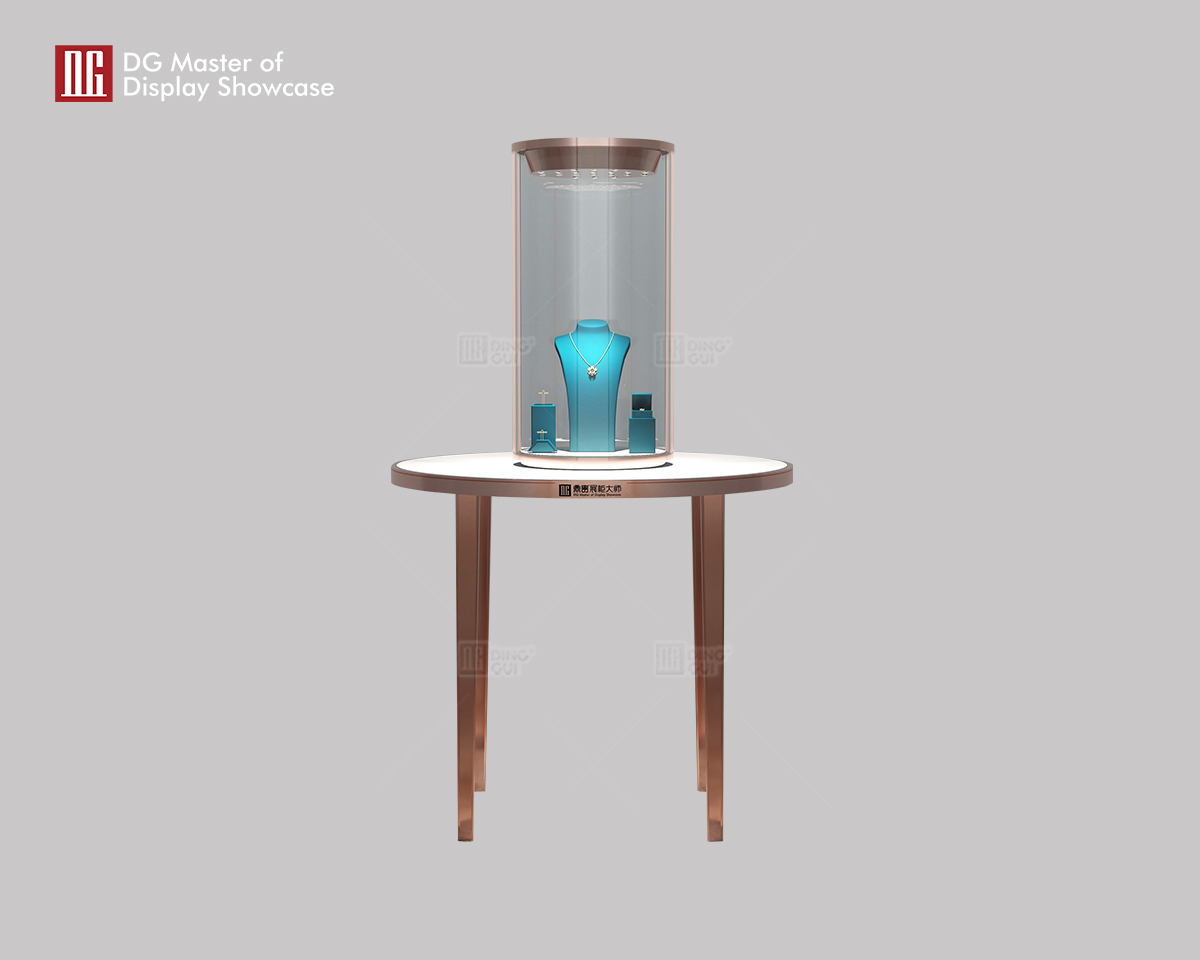 DG Showcase Boutique Smykker Ur Showcase Brugerdefineret Skab Design 7