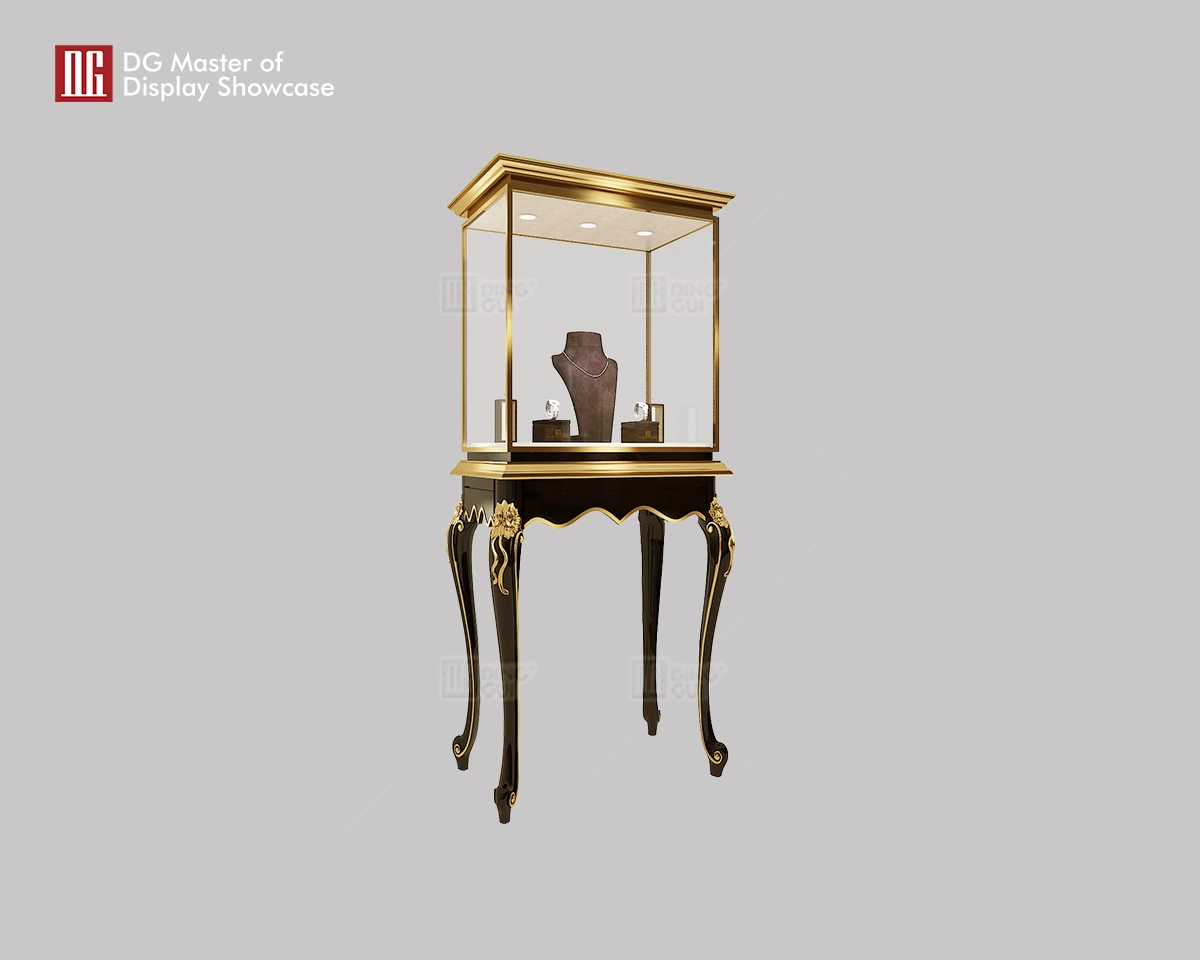 DG Showcase αντίκα κοσμημάτων ρολογιών επίδειξης επίπλων εμπορική προθήκη κοσμημάτων συνήθειας 1