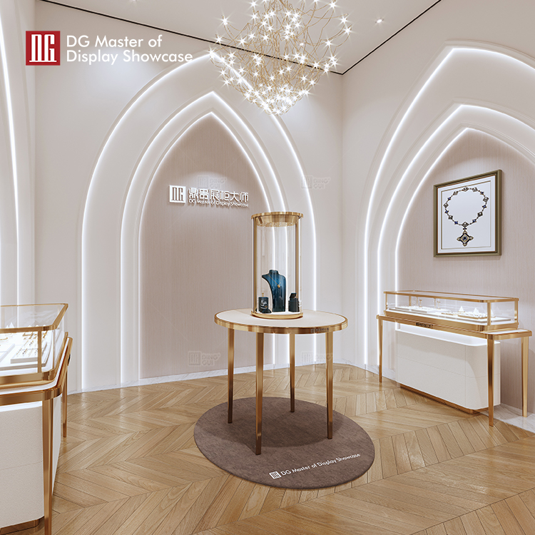 Bepoke upright glass display cabinet supplier | DG Display Showcase 7