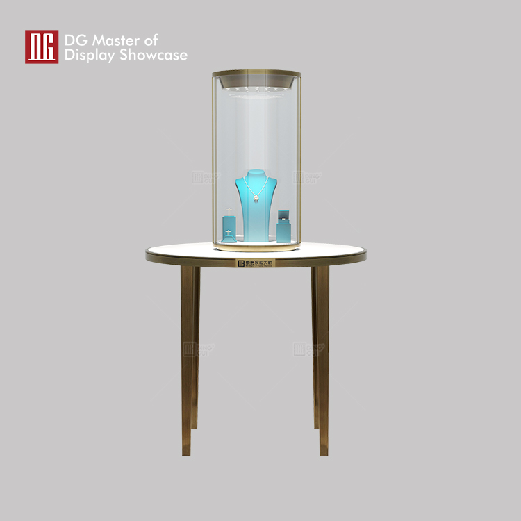 Bepoke upright glass display cabinet supplier | DG Display Showcase 8