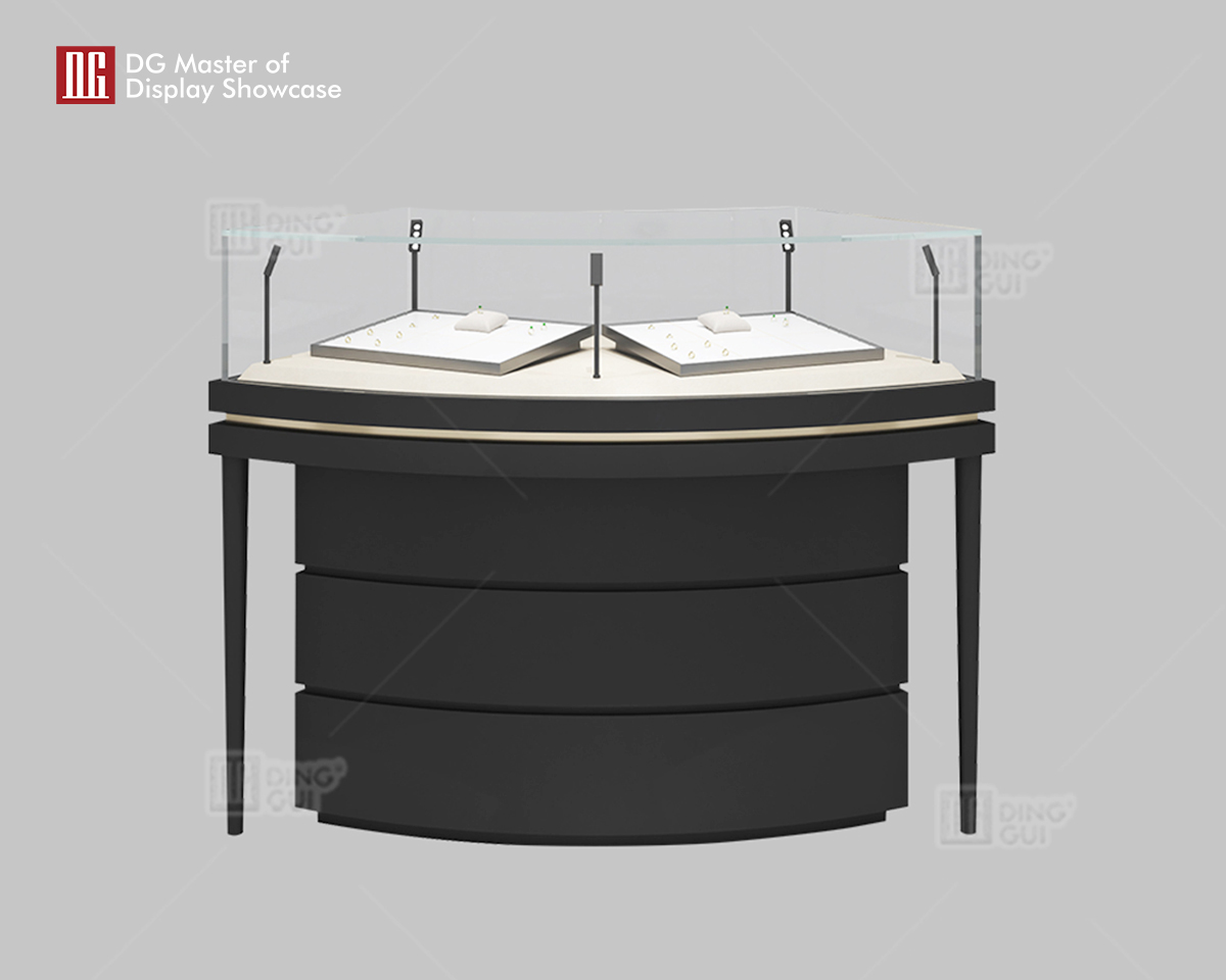 DG Showcase alahas relo showcase kasangkapan nako-customize na laki ng kulay high end luxury showcase 6