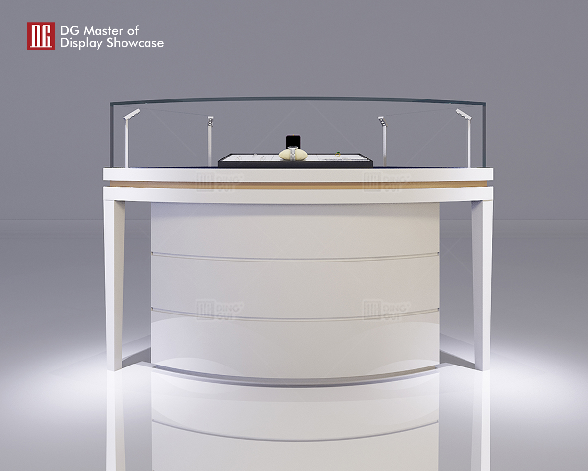 DG Showcase alahas relo showcase kasangkapan nako-customize na laki ng kulay high end luxury showcase 7