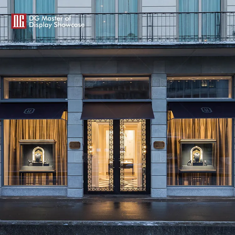 leading jewellery store design design idea | DG Display Showcase 5