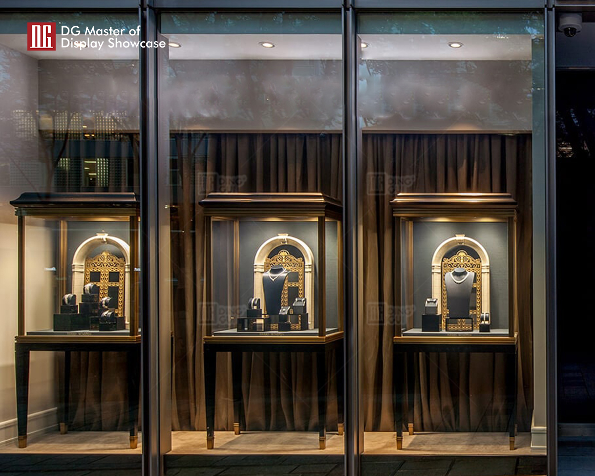 DG Showcase luxury jewelry watch showcase Antique high-end atmospheric cabinets 8