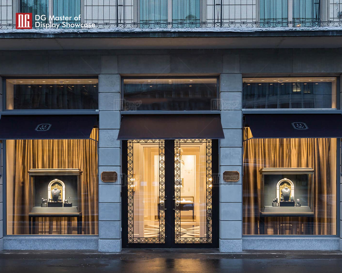 DG Showcase luxury jewelry watch showcase Antique high-end atmospheric cabinets 10