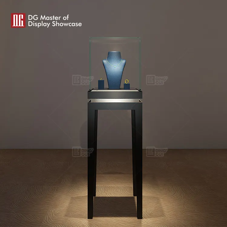 High-end Jewelry Showcase with Adjustable Lighting 5