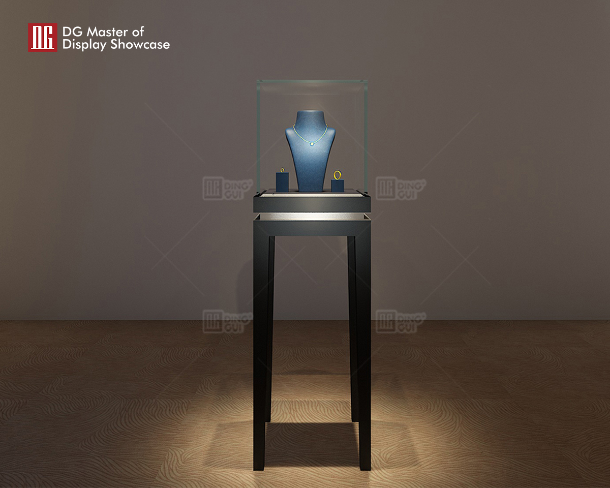 DG Showcase Ang mga high-end na display case ng alahas ay showcase para sa disenyo ng tindahan ng relo ng alahas 10