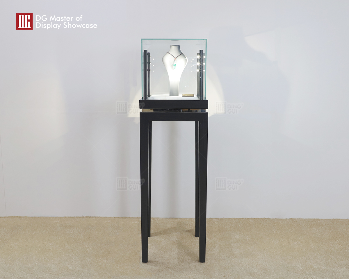 DG Showcase Ang mga high-end na display case ng alahas ay showcase para sa disenyo ng tindahan ng relo ng alahas 7
