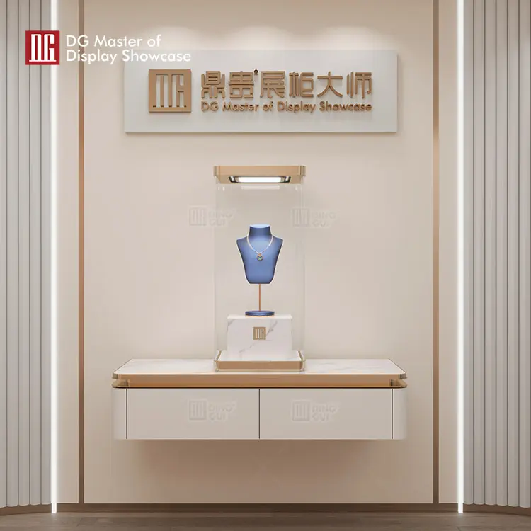 Bepoke black glass display case supplier | DG Display Showcase 5