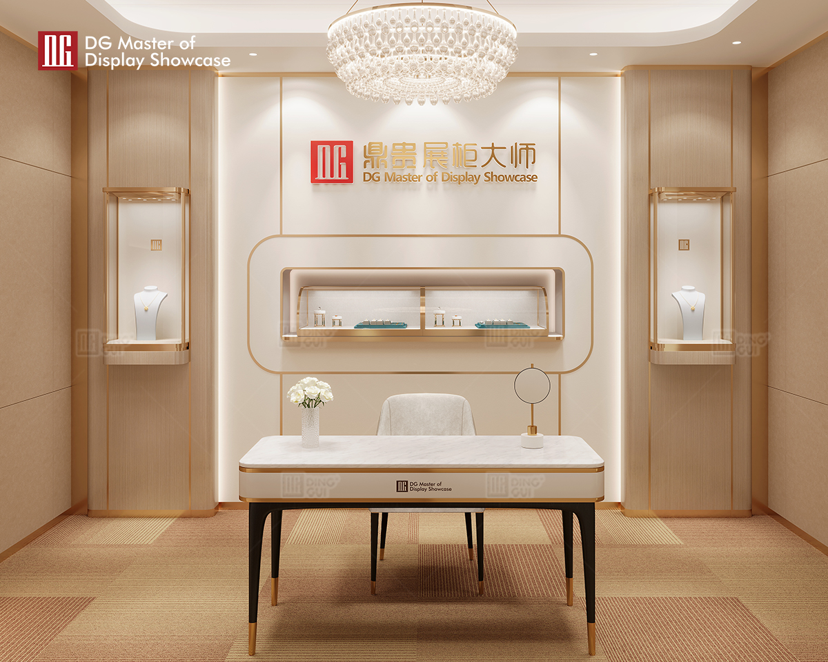 Vitrína DG, luxusná šperkovnica na mieru, nástenná skrinka na hodinky, vitrína, interiérový dizajn 8