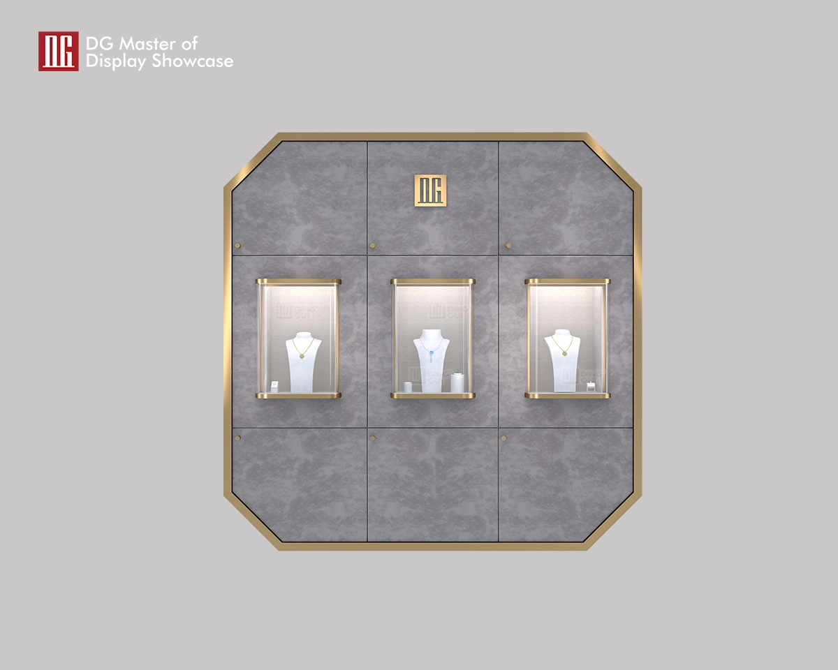 Η νέα ημι-ενσωματωμένη βιτρίνα κοσμημάτων και ρολογιών υψηλής ποιότητας της DG 1