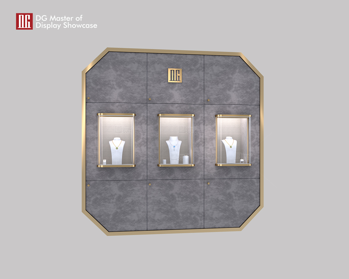 Η νέα ημι-ενσωματωμένη βιτρίνα κοσμημάτων και ρολογιών υψηλής ποιότητας της DG 9