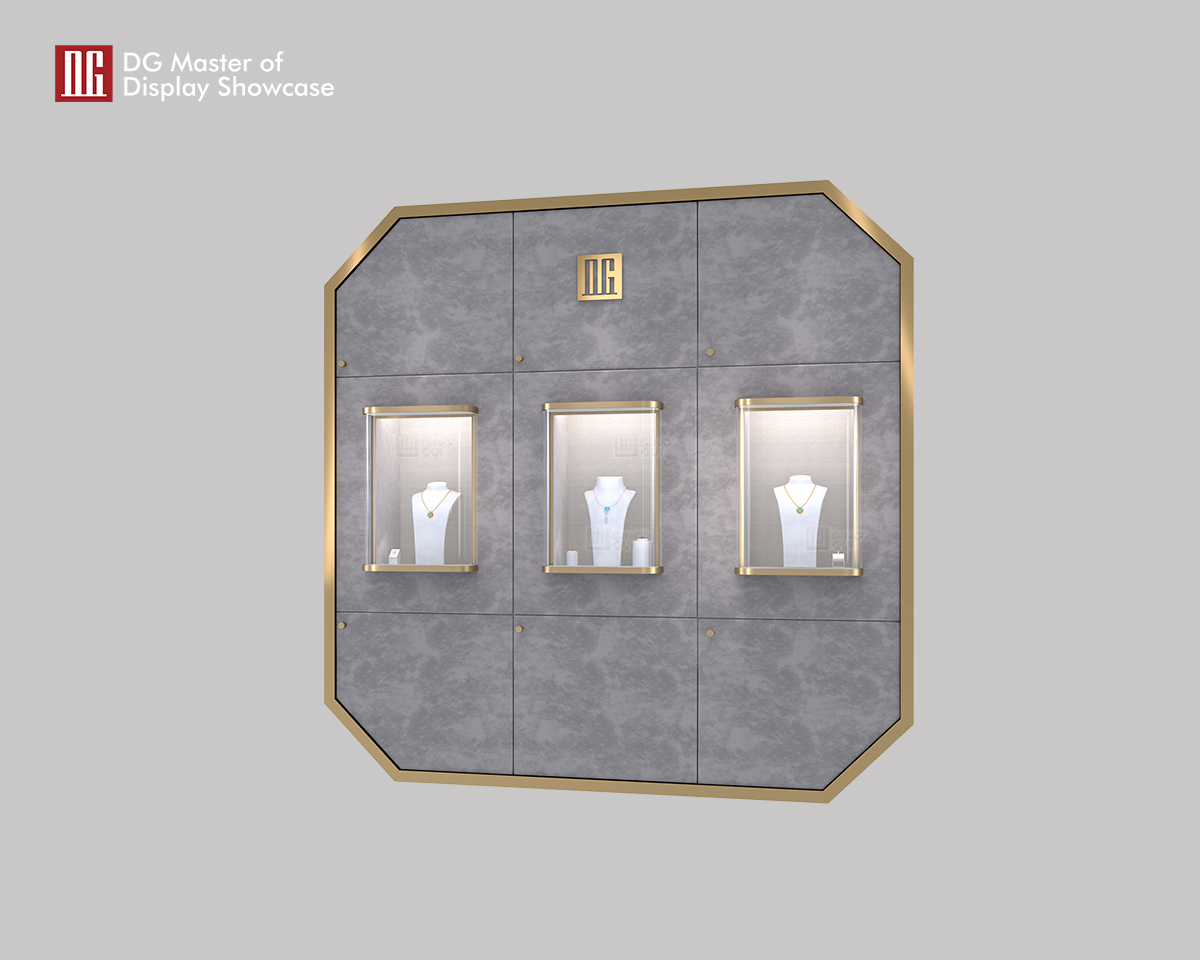 Η νέα ημι-ενσωματωμένη βιτρίνα κοσμημάτων και ρολογιών υψηλής ποιότητας της DG 8