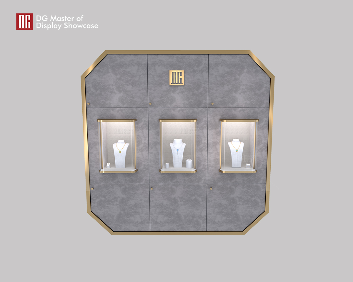 Η νέα ημι-ενσωματωμένη βιτρίνα κοσμημάτων και ρολογιών υψηλής ποιότητας της DG 7