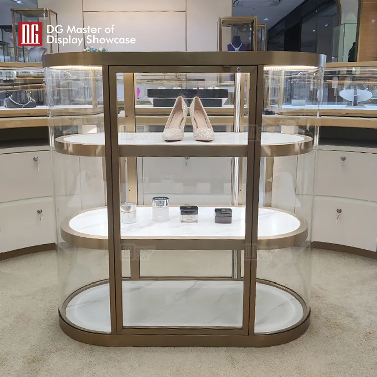 Luxury Jewelry Showcase with Intelligent Lighting 2