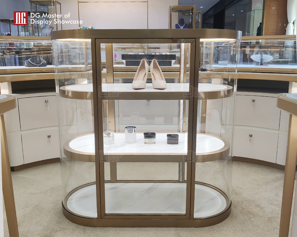 DG Showcase Newest Design Luxury Jewellery Watch Showcase Display Customable Cabinet 7