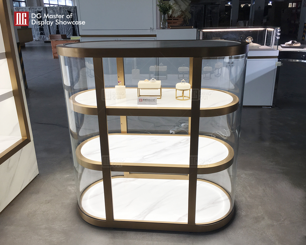 DG Showcase Newest Design Luxury Jewellery Watch Showcase Display Customable Cabinet 10