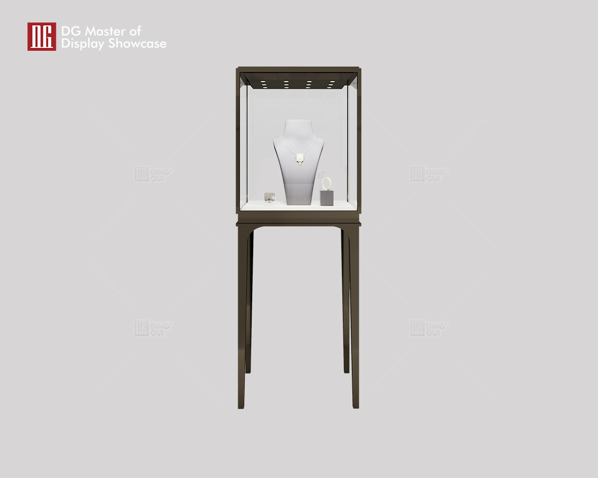 DG Showcase simple style jewelry watch display cabinets for store window decoration 1