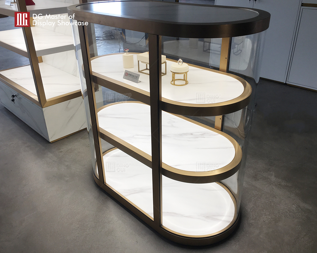 DG Showcase Newest Design Luxury Jewellery Watch Showcase Display Customable Cabinet 9