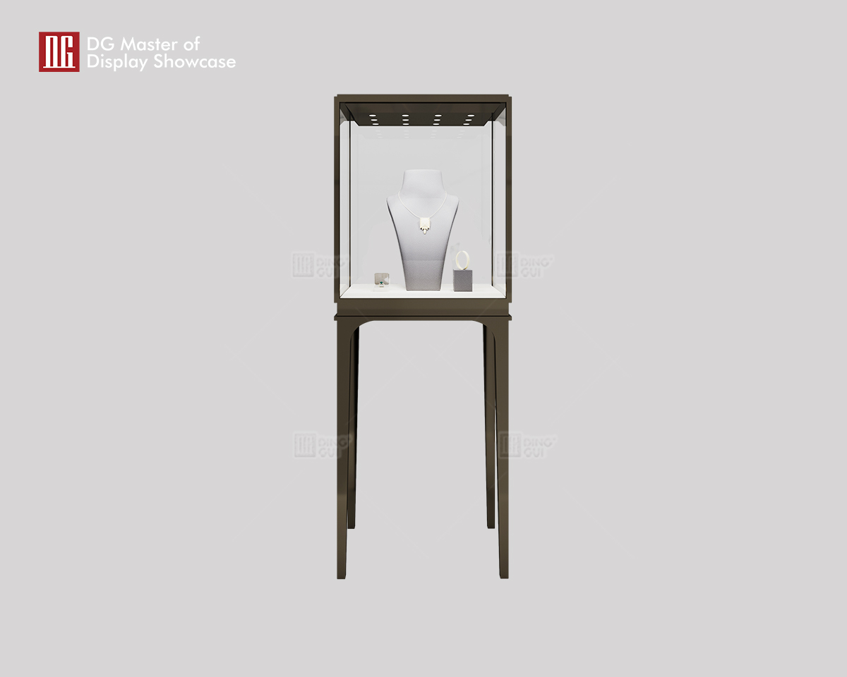 DG Showcase simple style jewelry watch display cabinets for store window decoration 6