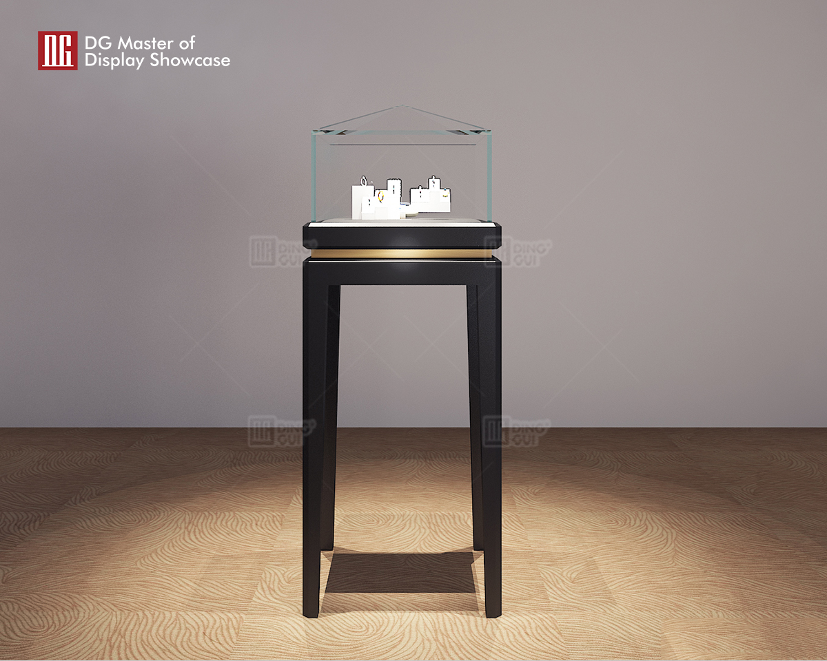 DG Showcase Classic Luxury Jewelry Watch Display Cabinet Custom Showcase Interior Design 7