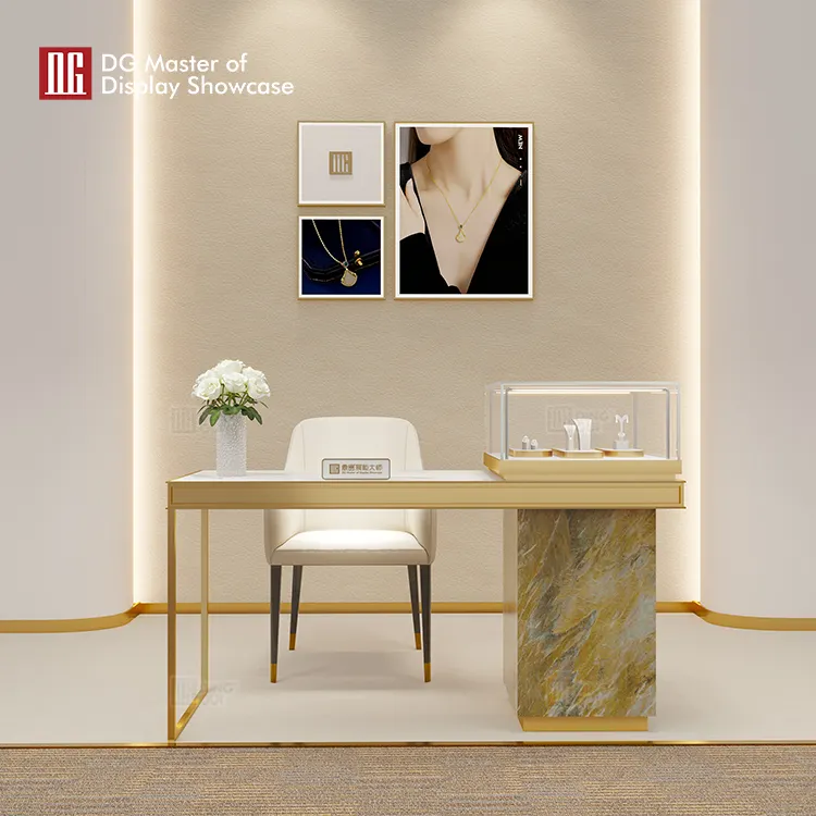 luxury Luxury jewelry store furniture wholesale | DG Display Showcase 5