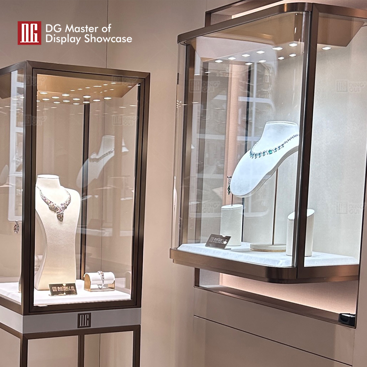 black wood display cabinet at Wholesale Prices | DG Display Showcase 8