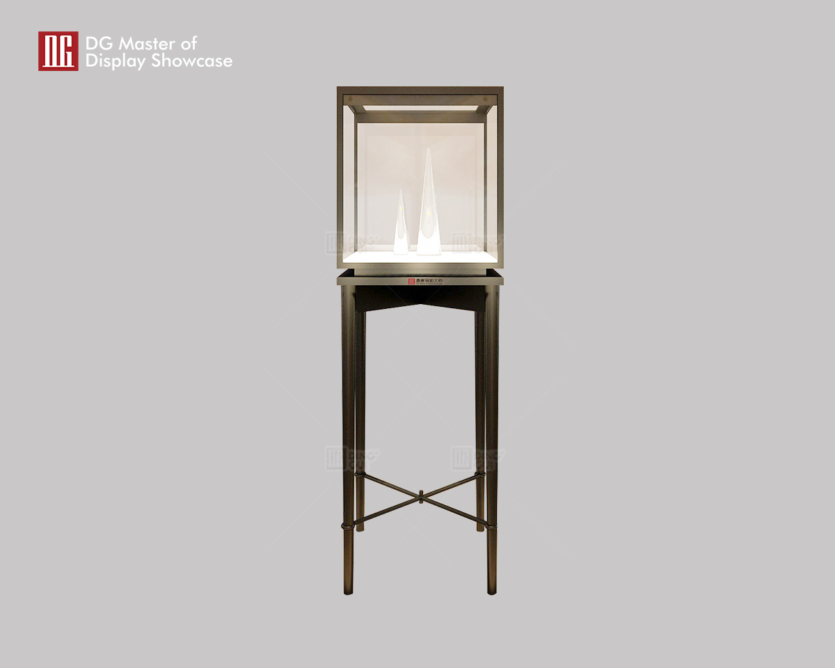 High-End Jewelry Display Showcase: Upright Display Cabinet 6