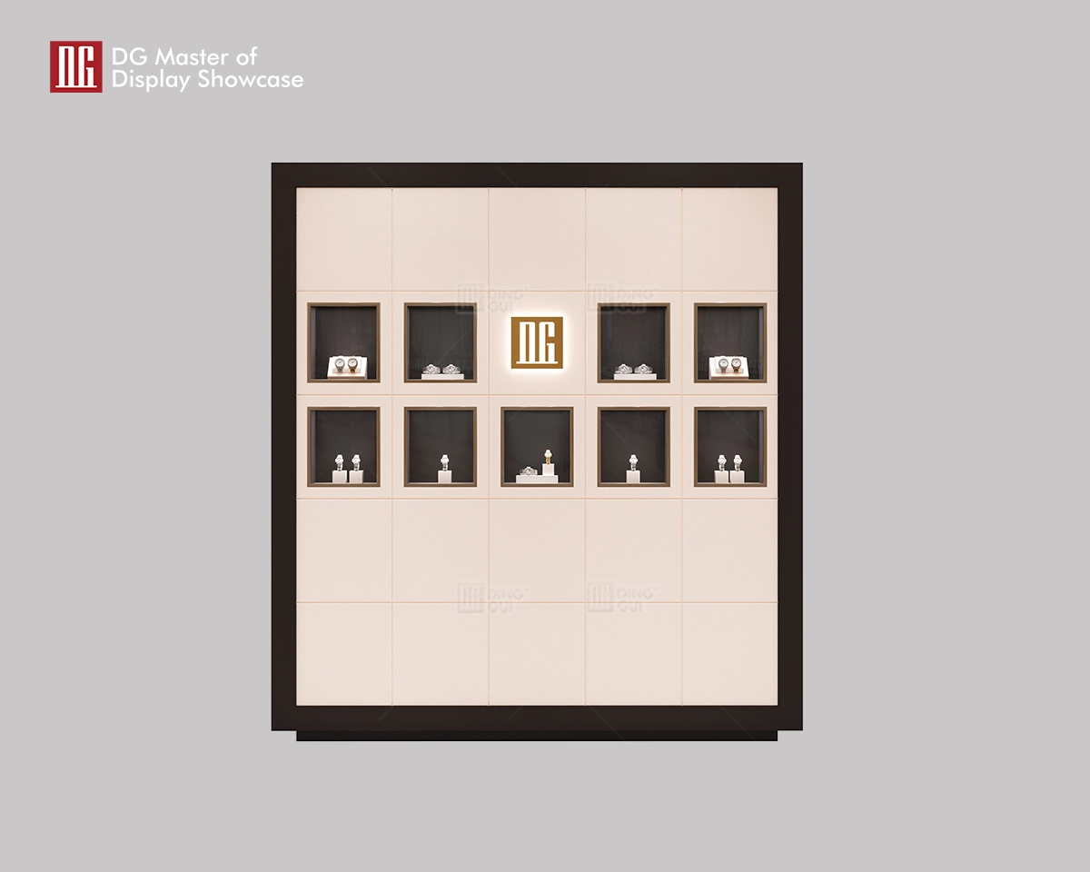 DG Mørk træstruktur urvægskab 1