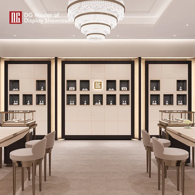 high end modern black display cabinet manufacturer | DG Display Showcase 5