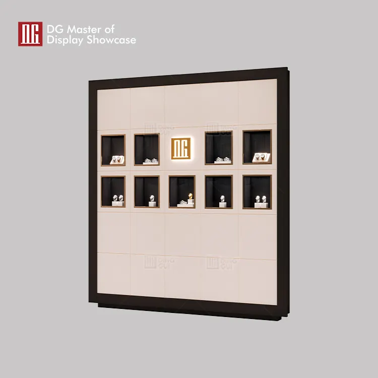 high end modern black display cabinet manufacturer | DG Display Showcase 3