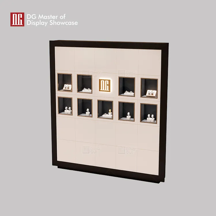 high end modern black display cabinet manufacturer | DG Display Showcase 4