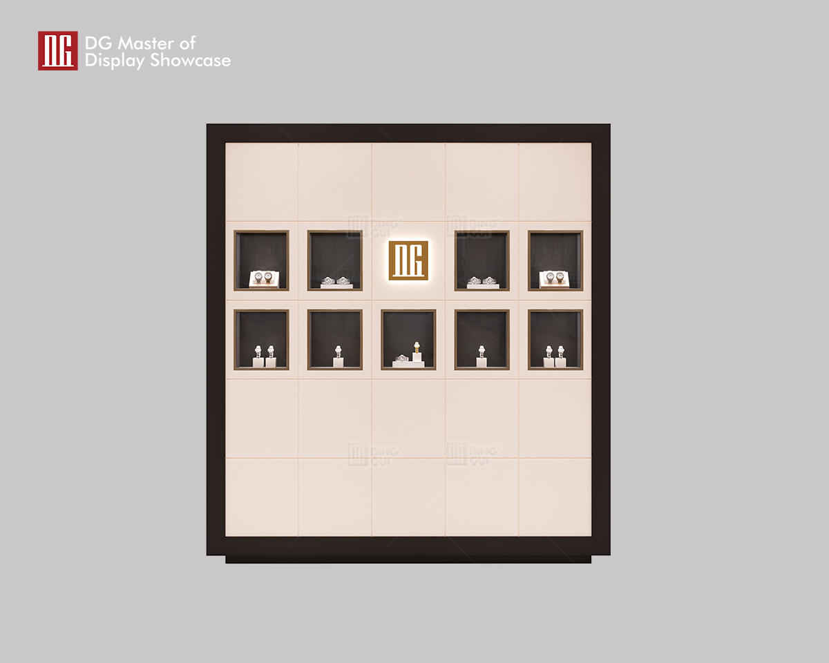 high end modern black display cabinet manufacturer | DG Display Showcase 6