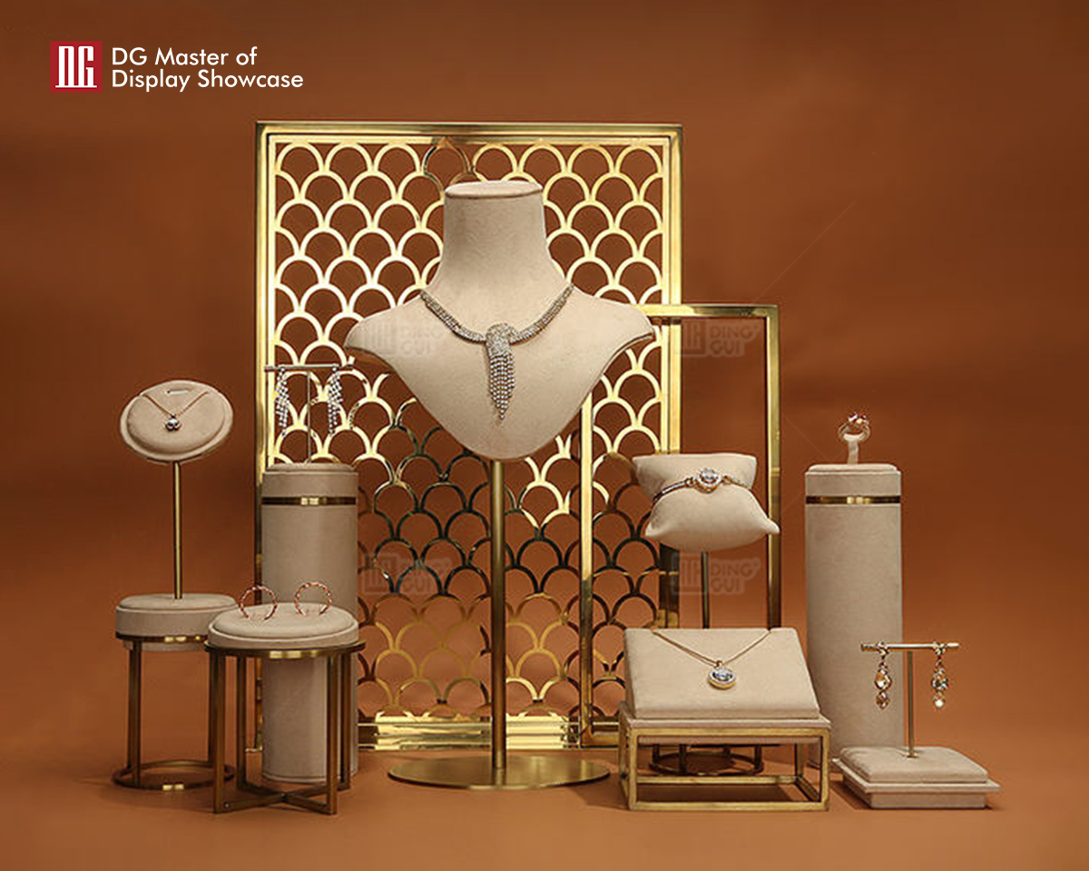 DG Display Showcase | factory price jewelry neck display design solution 6