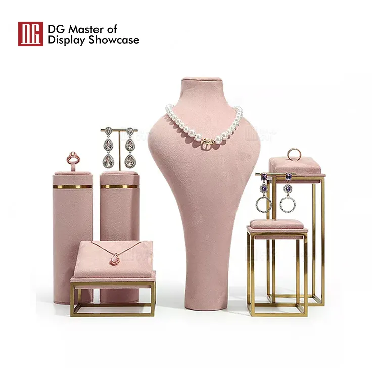 black velvet jewelry displays at Wholesale Prices | DG Display Showcase 4