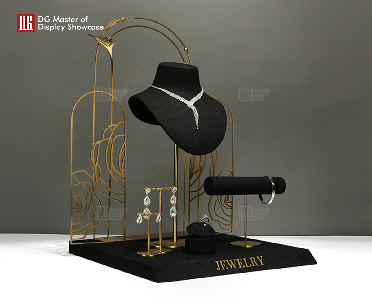DG Showcase high quality jewelry display props set for store interior design 8