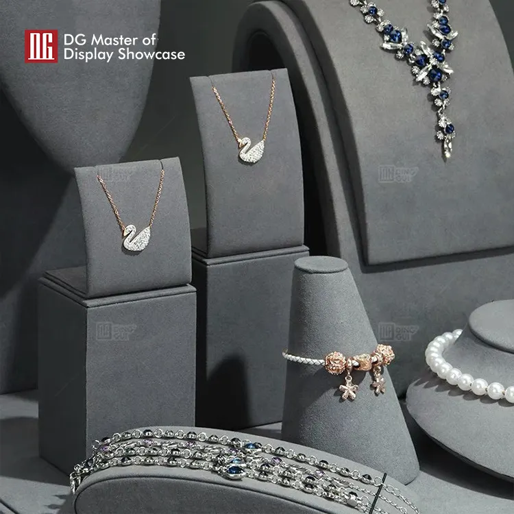 Custom countertop jewelry display wholesale Manufacturer | DG Display Showcase 2