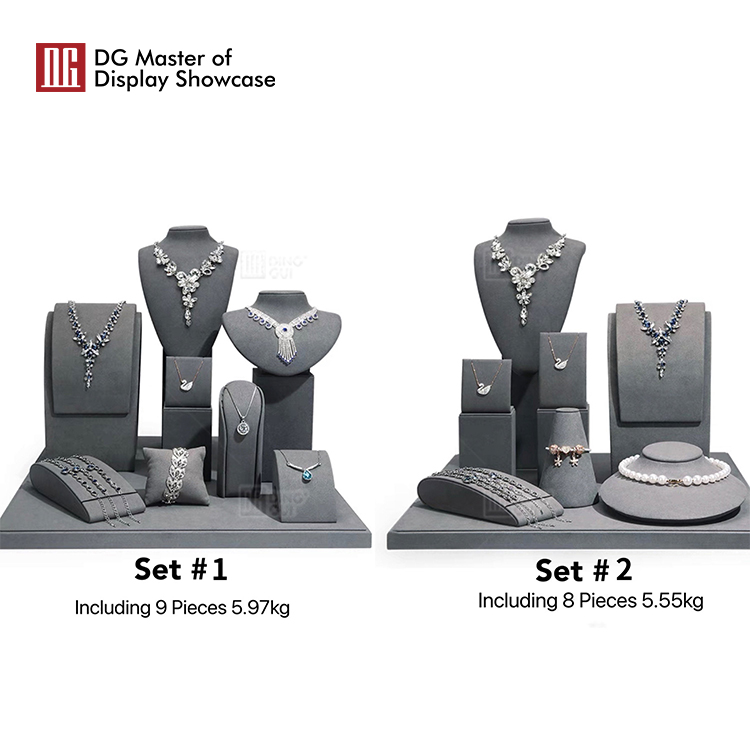 DG Display Showcase | custom velvet jewelry displays supplier 7